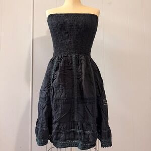 Black Mini Strapless dress Soaked Size M